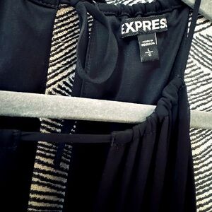 NWOT! Express black maxi dress! So beautiful!